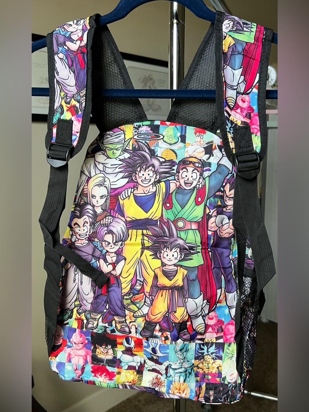 Anime Character New Colorful Print Backpack - Multicolor - Picture 10 of 11